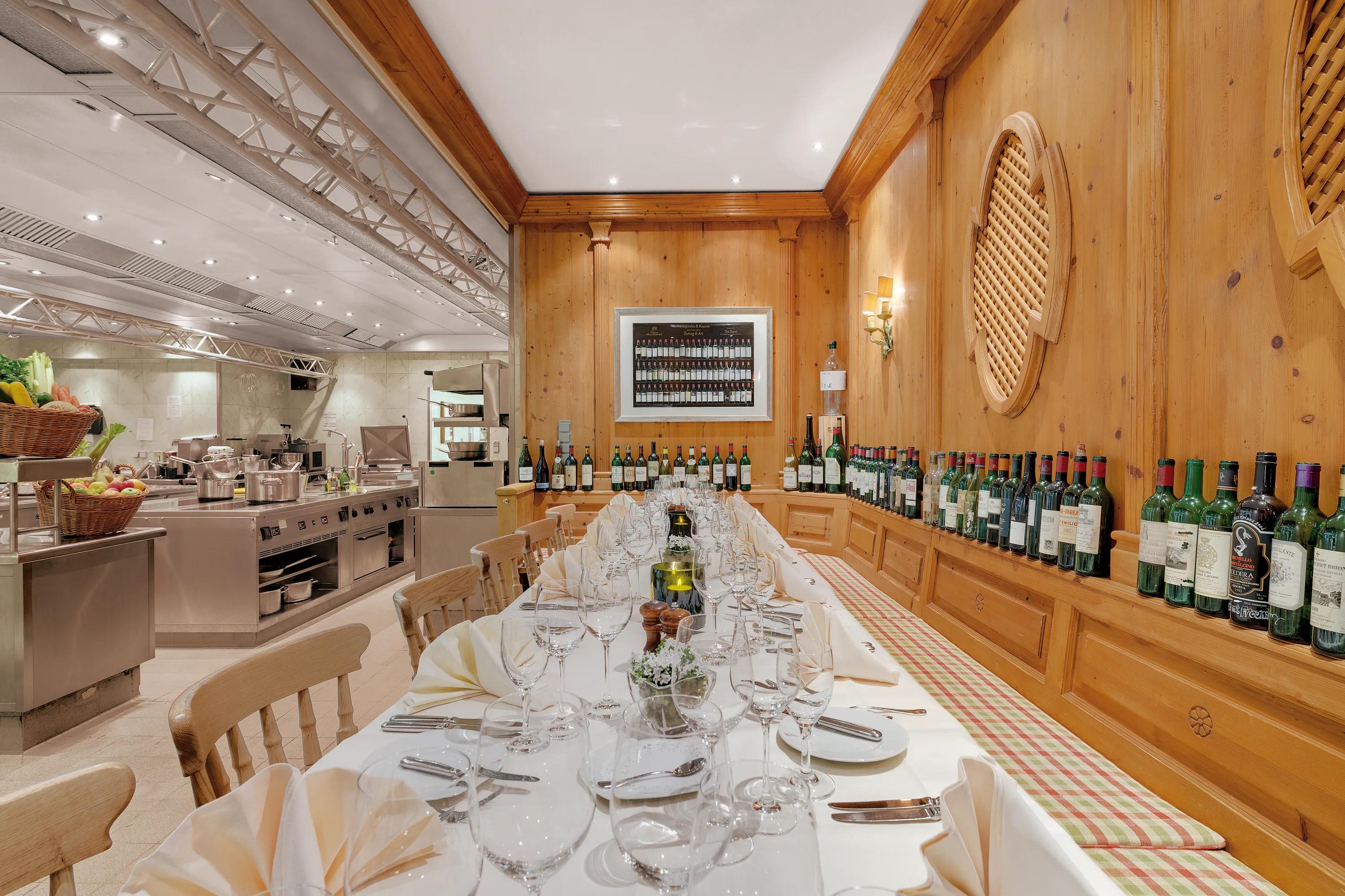 Chefs table at Excelsior