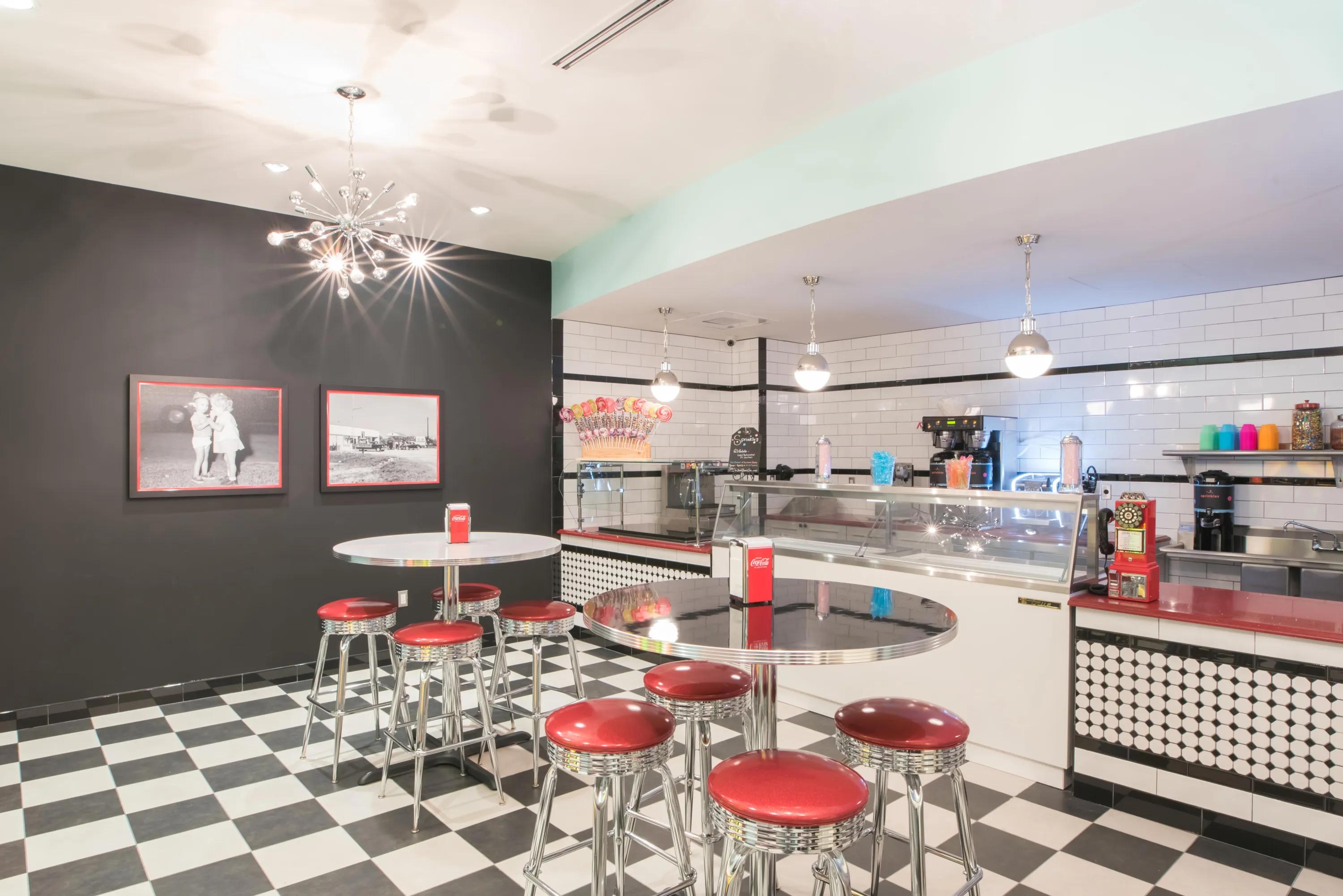 Old-fashioned Ice Cream Shop