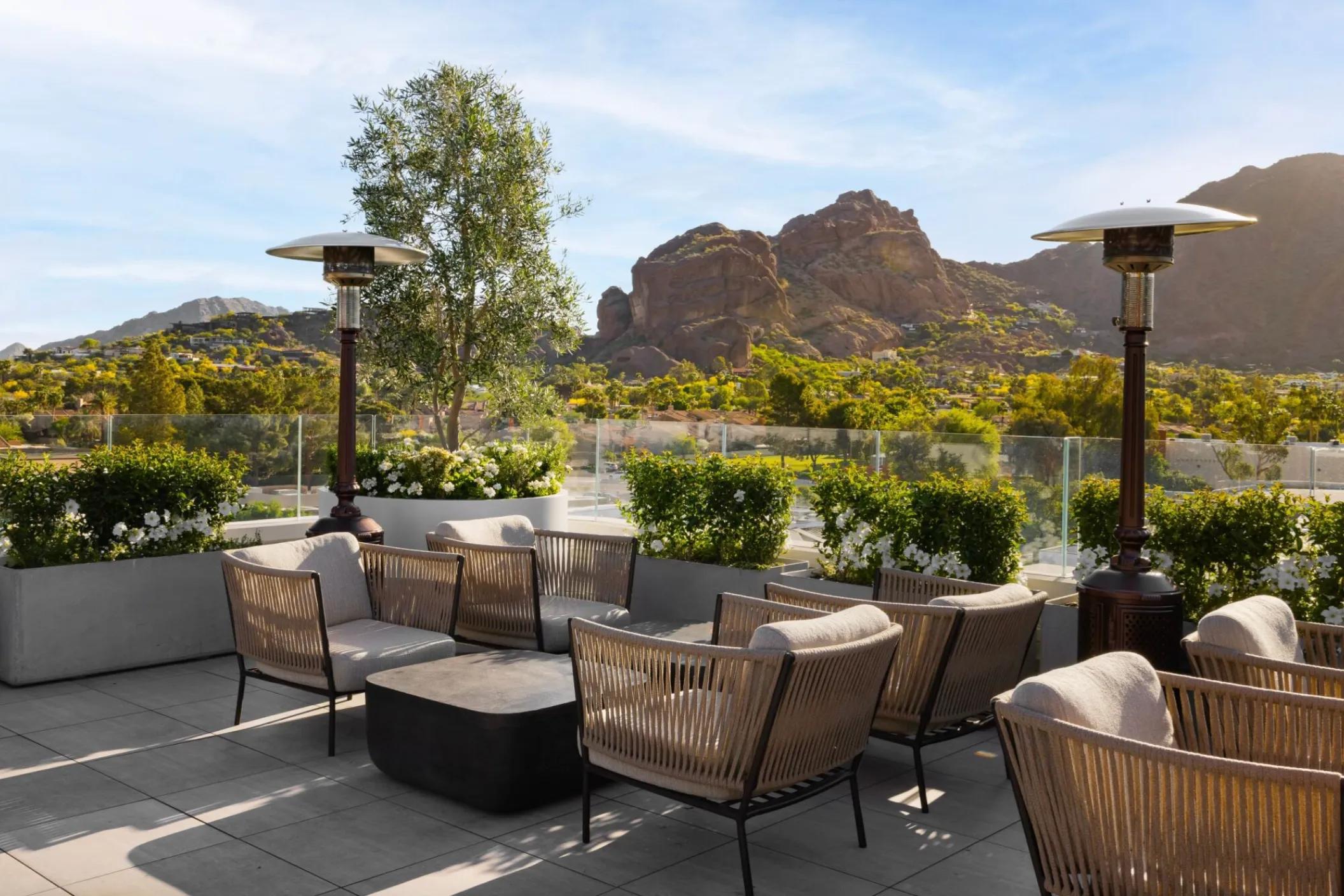 thea outdoor rooftop bar